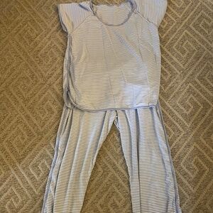 Pima Short-Long Set in Hydrangea Size Small